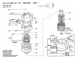 Bosch 0 603 269 273 Pas 1000 All Purpose Vacuum Cleane 220 V / Eu Spare Parts